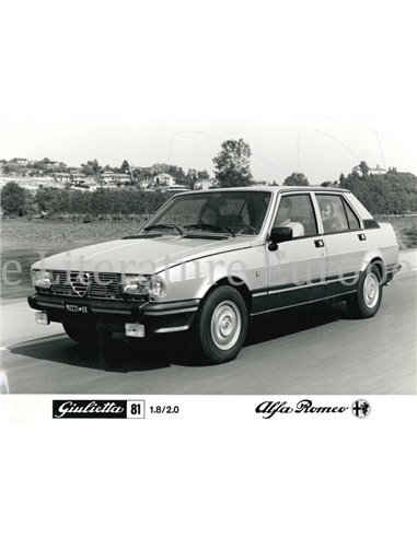 1981 ALFA ROMEO GIULIETTA 1.8 | 2.0 PRESS PHOTO