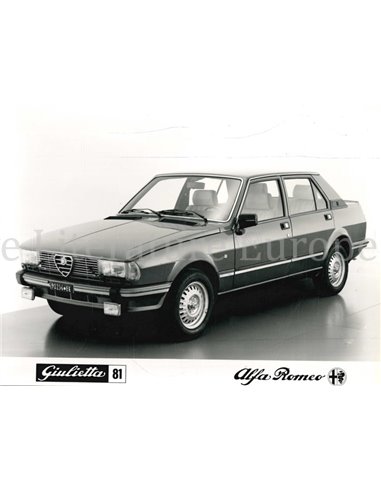 1981 ALFA ROMEO GIULIETTA PERSFOTO