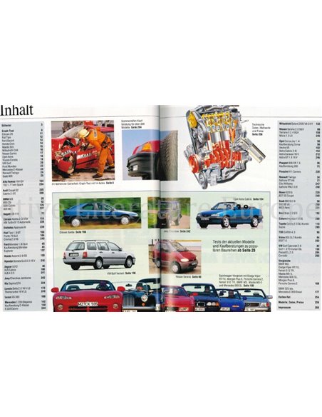 1994 AUTO MOTOR UND SPORT TESTJAHRBUCH DEUTSCH 