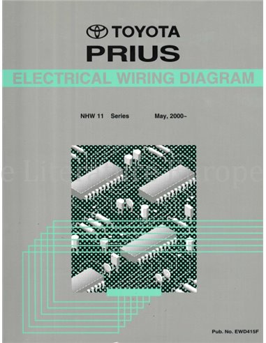 2000 TOYOTA PRIUS ELECTRICAL WIRING DIAGRAM 