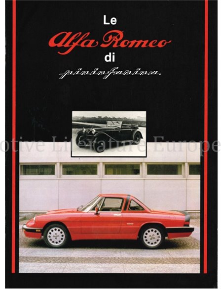 LE ALFA ROMEO DI PININFARINA