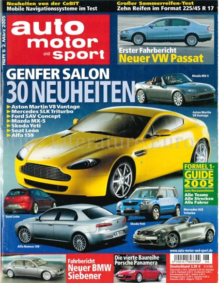 2005 AUTO MOTOR UND SPORT 06 DUITS