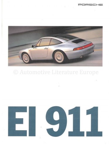 1995 PORSCHE 911 (CARRERA | TARGA | TURBO) BROCHURE SPANISH