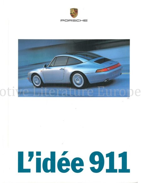 1997 PORSCHE 911 CARRERA | TARGA | TURBO HARDBACK BROCHURE FRENCH