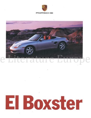 1997 PORSCHE BOXSTER PROSPEKT SPANISCH