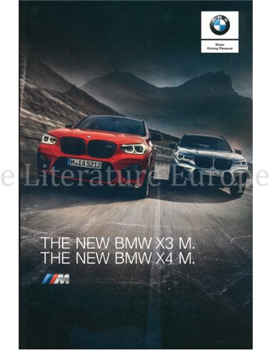 2019 BMW X3 M | X4 M BROCHURE ENGELS