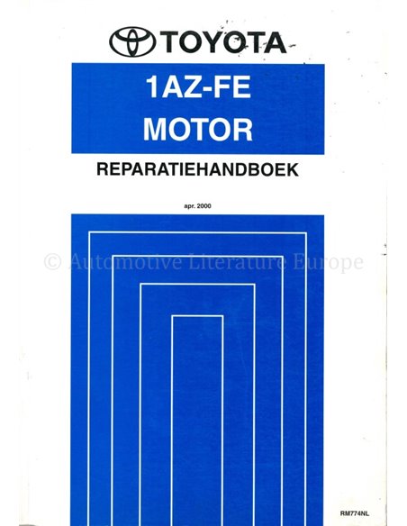 2000 TOYOTA RAV4 1AZ-FE ENGINE REPAIR MANUAL DUTCH