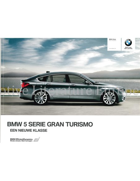 2010 BMW 5 SERIE GRAN TURISMO BROCHURE NEDERLANDS