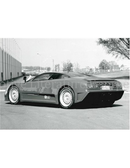 1992 BUGATTI EB110 | EB112 PRESSEMAPPE ENGLISCH