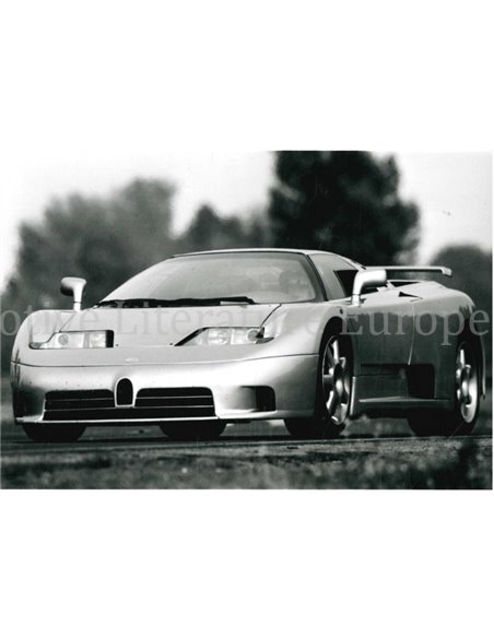 1992 BUGATTI EB110 | EB112 PRESSEMAPPE ENGLISCH