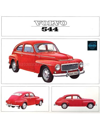 1964 VOLVO 544 BROCHURE ENGLISH