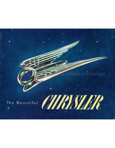 1951 CHRYSLER PROGRAMMA BROCHURE ENGELS (USA)