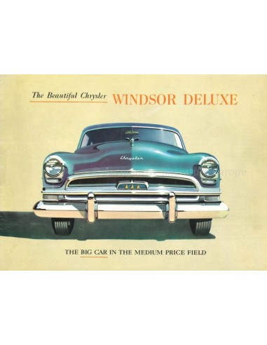 1954 CHRYSLER WINDSOR DELUXE PROSPEKT ENGLISCH (USA)