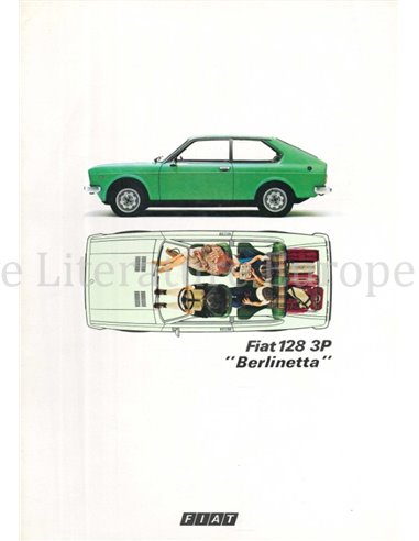 1975 FIAT128 3P BERLINETTA BROCHURE NEDERLANDS