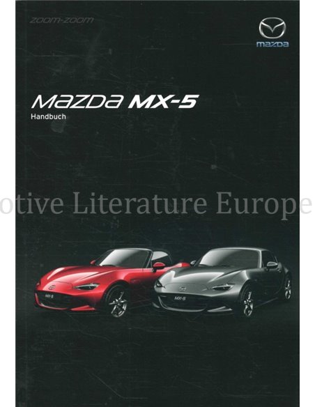 2017 MAZDA MX-5 (ND) OWNERS MANUAL GERMAN