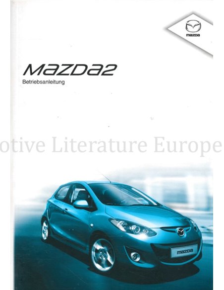 2013 MAZDA 2 OWNERS MANUAL GERMAN