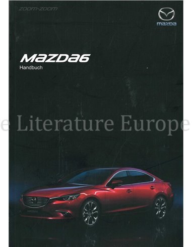 2016 MAZDA 6 OWNERS MANUAL GERMAN