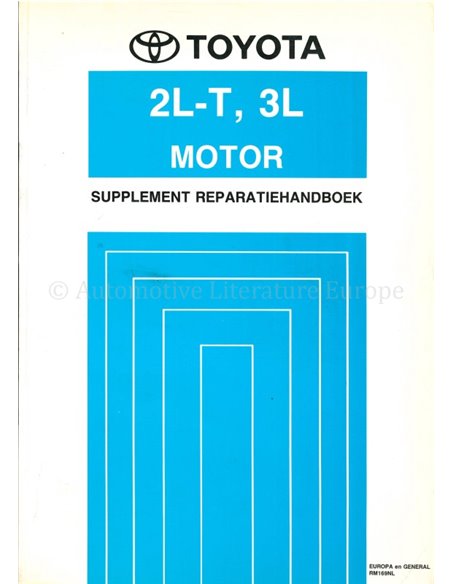 1990 TOYOTA LANDCRUISER | HILUX (2L-T | 3L) ENGINE (SUPPLEMENT) WORKSHOP MANUAL DUTCH