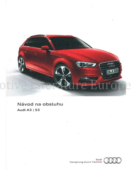 2015 AUDI A3 | S3 BETRIEBSANLEITUNG SLOWAKISCH