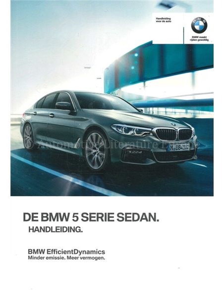 2017 BMW 5 SERIES SALOON OWNERS MANUAL DUTCH