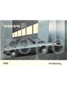 1986 VOLVO 340 | 360 BETRIEBSANLEITUNG NIEDERLÄNDISCH