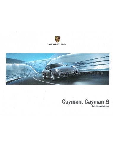 2014 PORSCHE CAYMAN BETRIEBSANLEITUNG DEUTSCH