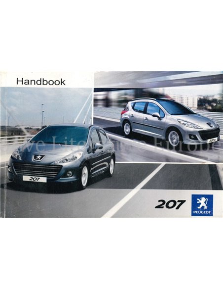 2009 PEUGEOT 207 OWNERS MANUAL ENGLISH