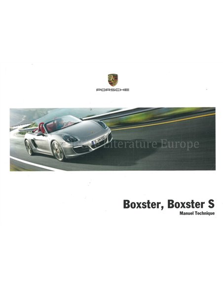 2013 PORSCHE BOXSTER BETRIEBSANLEITUNG FRANZÖSISCH