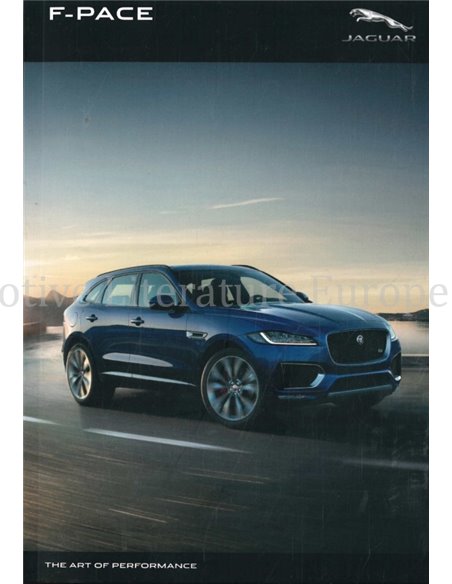 2018 JAGUAR F-PACE OWNERS MANUAL DUTCH