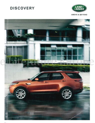 2017 LAND ROVER DISCOVERY OWNERS MANUAL DUTCH