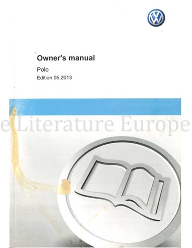 2013 VOLKSWAGEN POLO OWNERS MANUAL ENGLISH