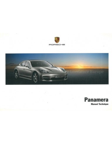 2010 PORSCHE PANAMERA INSTRUCTIEBOEKJE FRANS