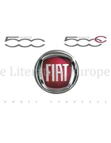 2020 FIAT 500 | 500 C HYBRID BETRIEBSANLEITUNG ENGLISCH