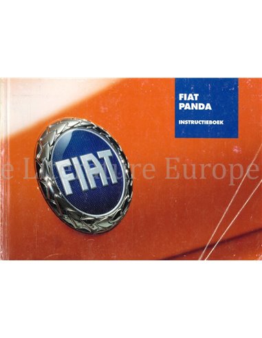 2004 FIAT PANDA OWNERS MANUAL DUTCH