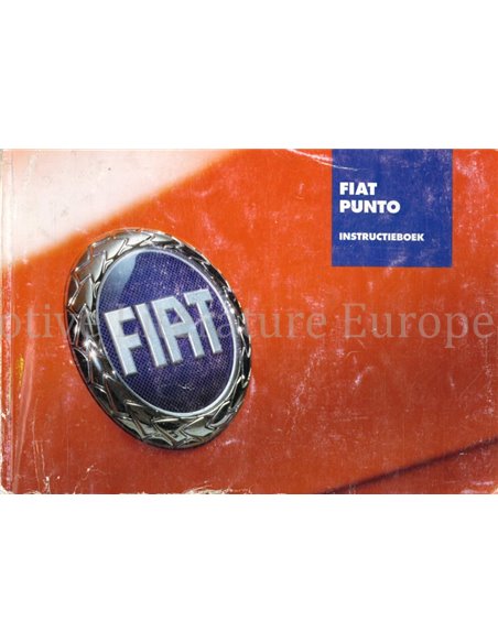 2006 FIAT PUNTO OWNERS MANUAL HANDBOOK DUTCH