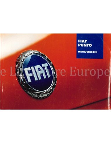 2005 FIAT PUNTO OWNERS MANUAL HANDBOOK DUTCH