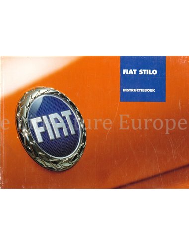 2005 FIAT STILO OWNERS MANUAL DUTCH