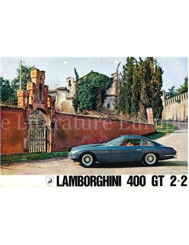 1966 LAMBORGHINI 400 GT 2+2 BROCHURE