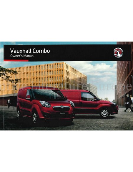 2015 VAUXHALL COMBO OWNERS MANUAL ENGLISH