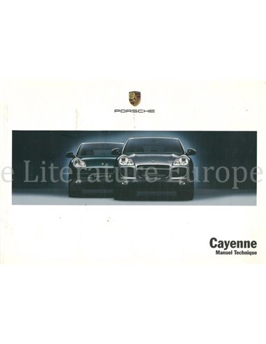 2003 PORSCHE CAYENNE OWNERS MANUAL FRENCH