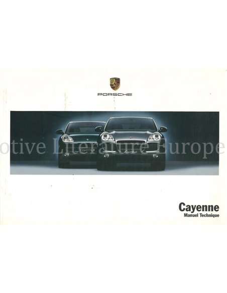 2003 PORSCHE CAYENNE INSTRUCTIEBOEKJE FRANS