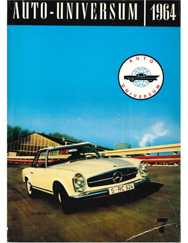 1964 AUTO UNIVERSUM YEARBOOK GERMAN