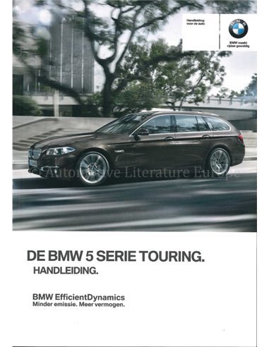 2016 BMW 5ER TOURING BETRIEBSANLEITUNG NIEDERLÄNDISCH