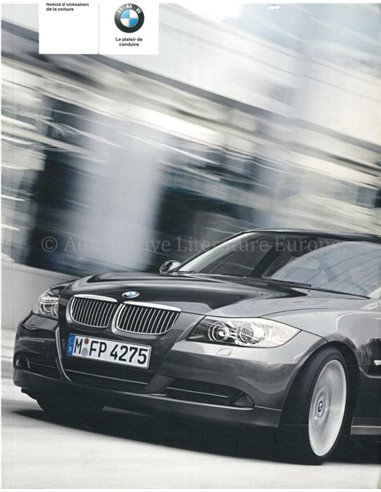 2006 BMW 3 SALOON OWNERS MANUAL FRENCH