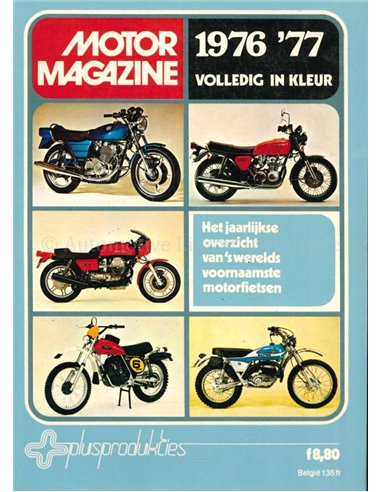 1976/1977 MOTOR MAGAZINE, YEARBOOK DUTCH