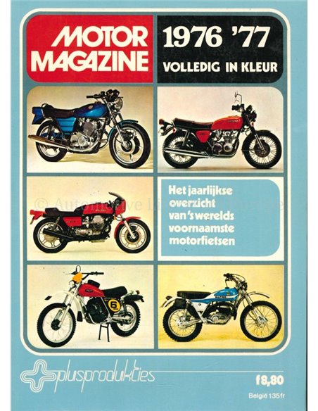 1976/1977 MOTOR MAGAZINE, JAHRBUCH NIEDERLÄNDISCH