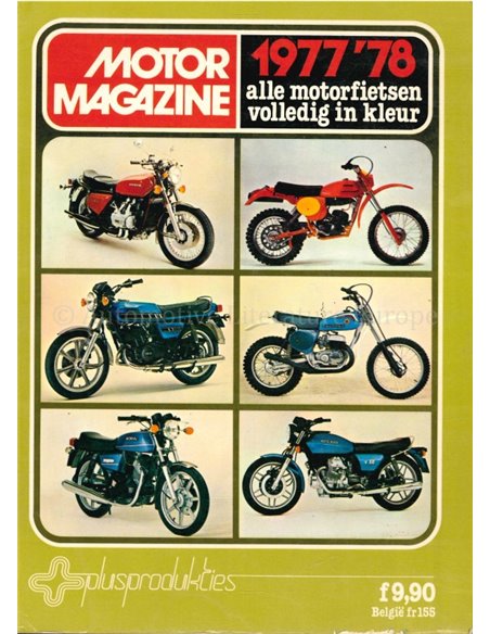 1977/1978 MOTOR MAGAZINE, JAARBOEK DUTCH