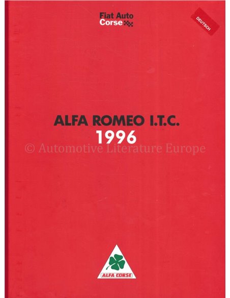 1996 ALFA ROMEO I.T.C PERSMAP DUITS