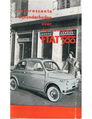 INTRESSSANTE EN BIJZONDERHEDEN OVER DE NIEUWE FIAT 500