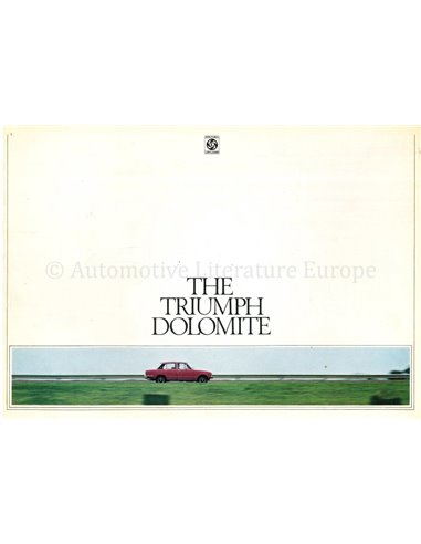 1975 TRIUMPH DOLOMITE BROCHURE DUTCH